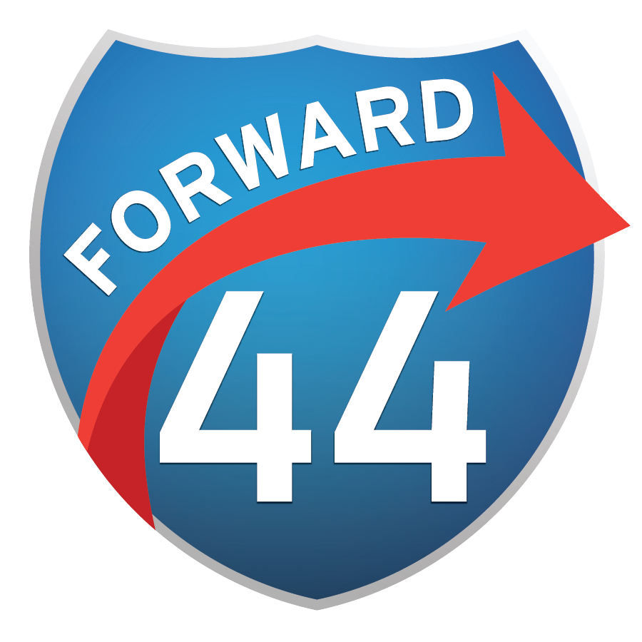 Forward I-44 project logo